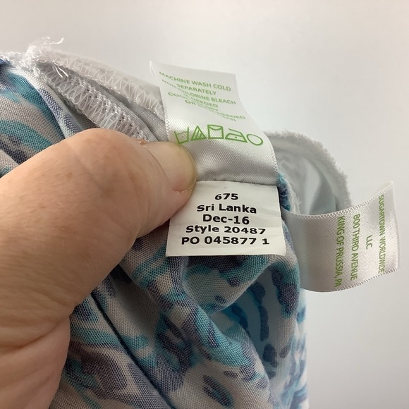 Lilly Pulitzer Sparkling Blue Hook Up Pull On Piper Jogger Pants - Picture 6 of 7